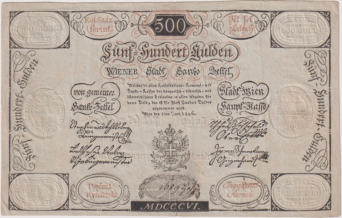 500 Gulden 1806