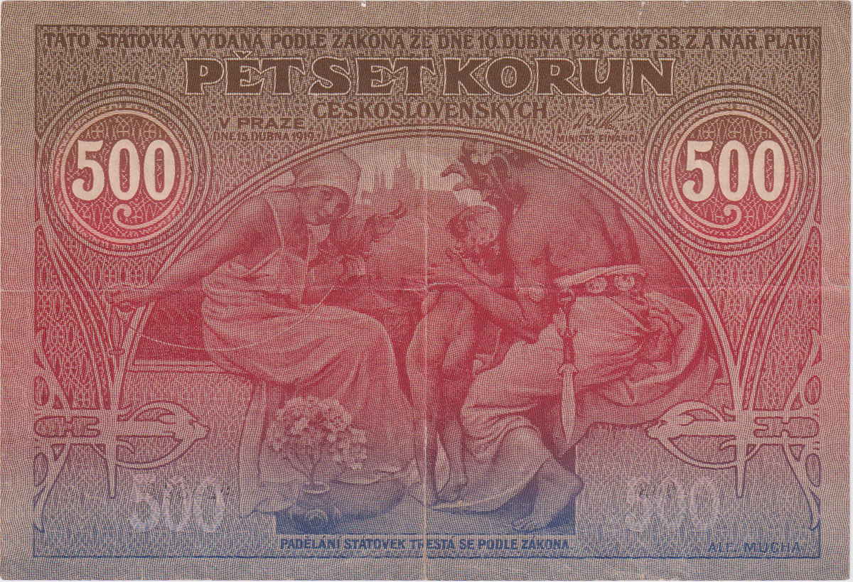 500 Koruna 1919