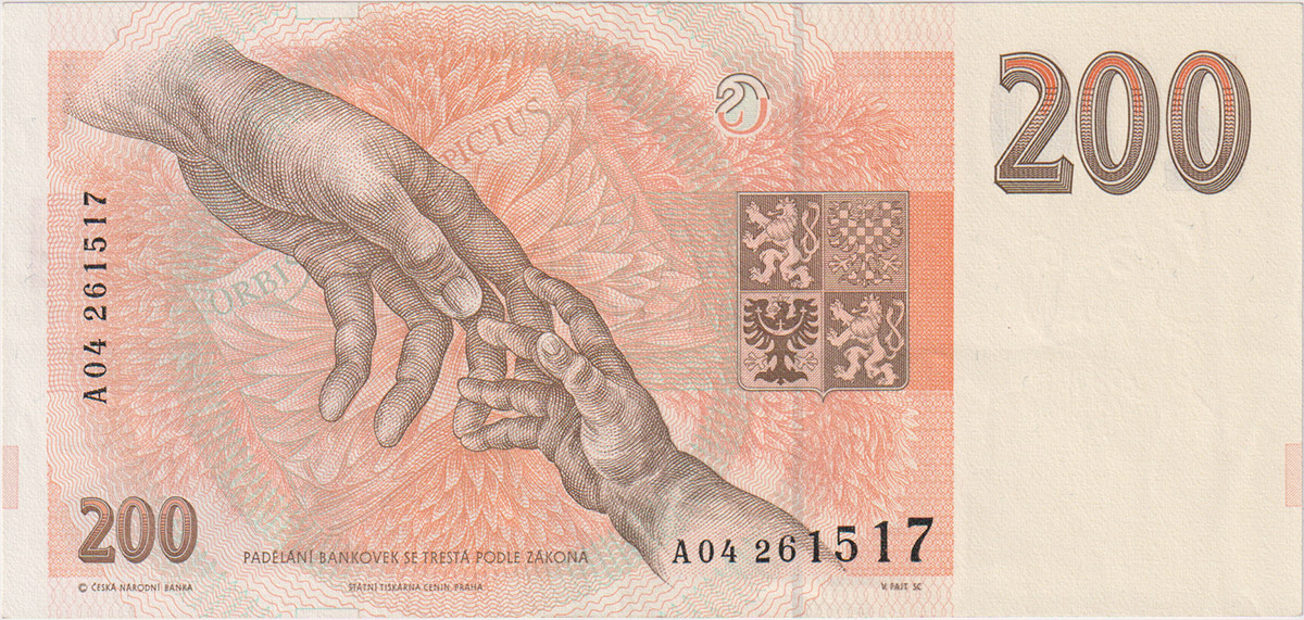 200 Koruna 1993